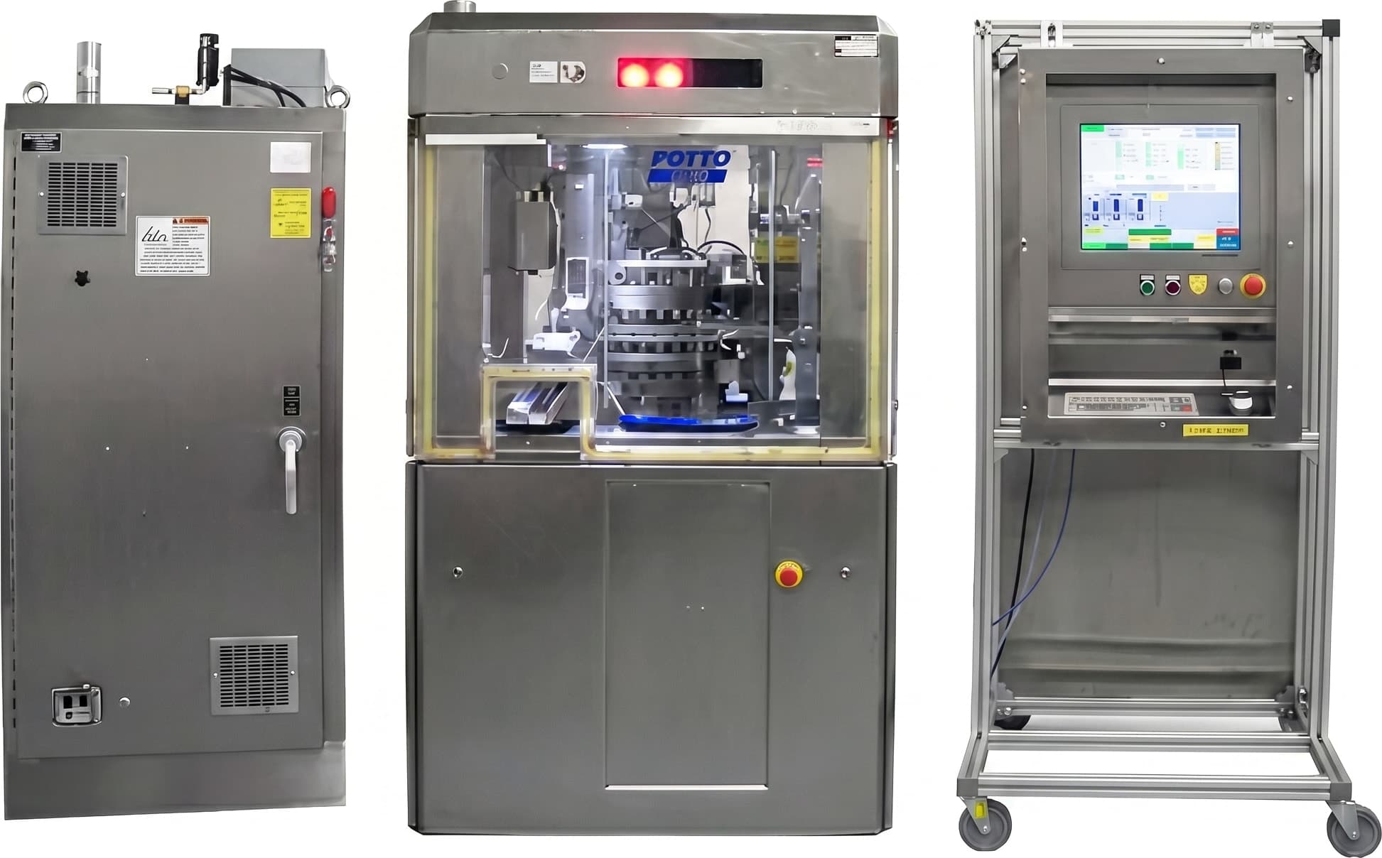 Tablet Press Retrofittable Control System Upgrade from CCS